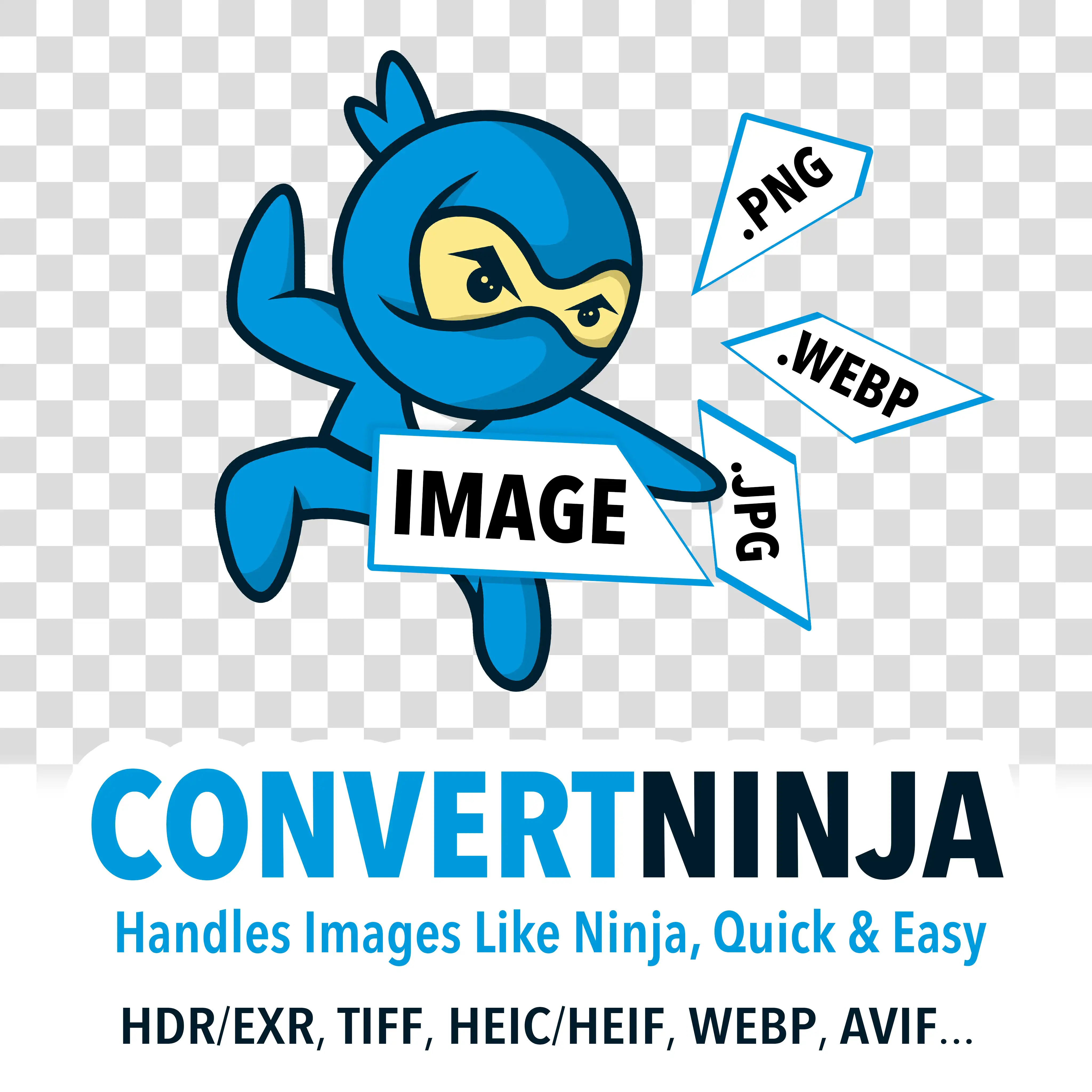 Image Convert Ninja - Free online image converter with HDRI support.
